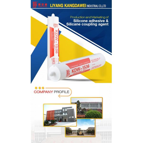 Excellent Viscosity Solar Panel Silicone Sealant Moisture Resistance