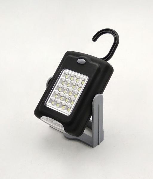 Mini Hand Held Led Work Light 10x6.9x3.5cm ABS 69g Black With Rubber Painting