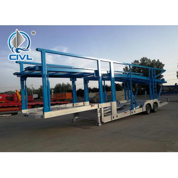 18m Vehicle transport trailer , car carrier 28ton 3.5' inter-changeable Pin