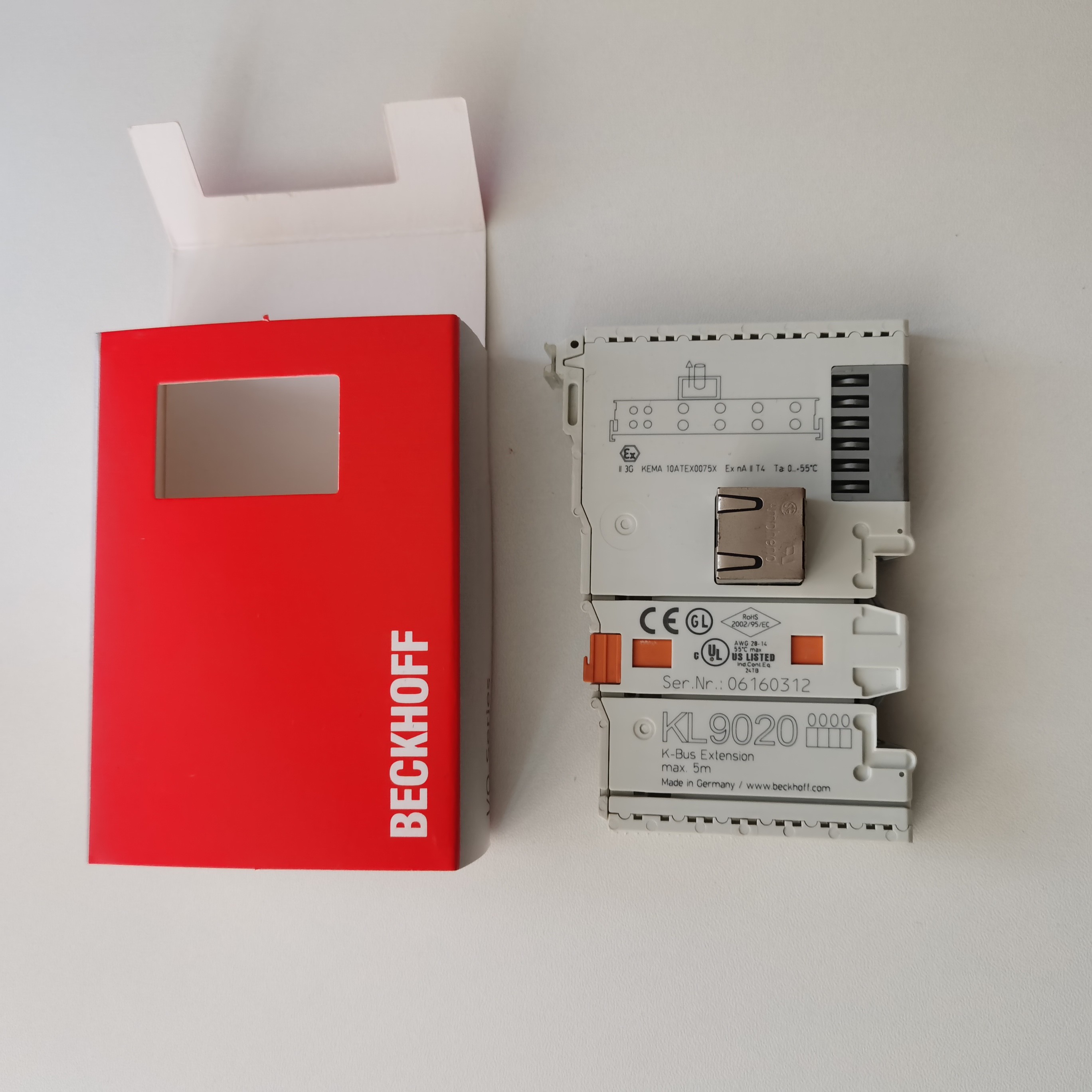 Серия KL9050 I/O автовокзалов цифрового входного сигнала модуля PLC Beckhoff