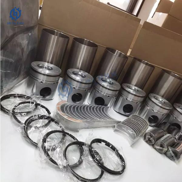 1878129862 1878129861 1878129872 187812987 Excavator Spare Parts Piston Liner Kit 4HK1 Engine Cylinder Liner Set