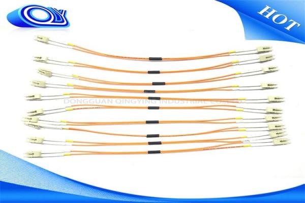 LC / UPC - LC / UPC OM3 Fiber Optic Pigtail PVC LSZH For FTTH or  FTTX