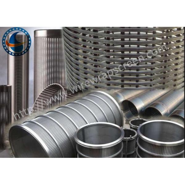 Durable Rotary Screen Drum For Wastewater Treatment 0.05mm-50mm Slot
