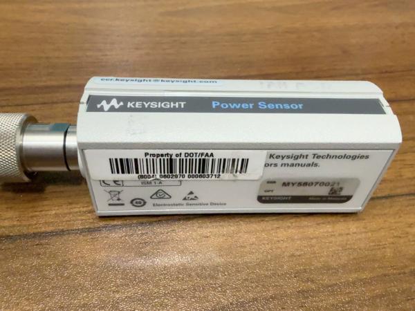 Used Agilent/Keysight 8481B RF Power Sensor 18 GHz High Power Thermocouple Power Sensor