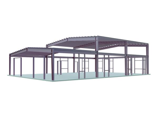 40x60 Barndominium Prefab Steel Warehouse Structure Metal Building