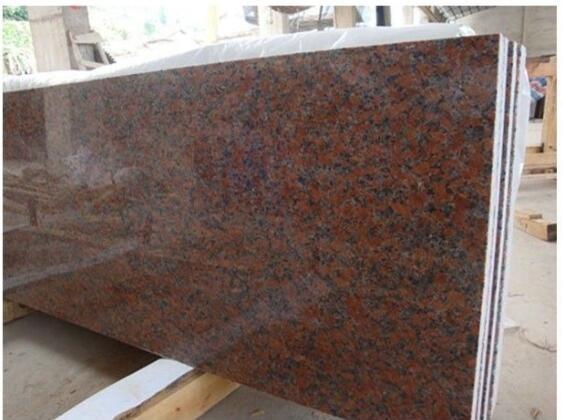 Imperial Red Polished Granite Stone Good Resistance To Corrosion