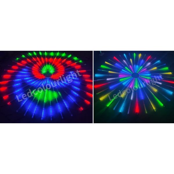 30mm LED Meteor Lights LED Hanging Tube for Christmas Tree Outdoor Decoration