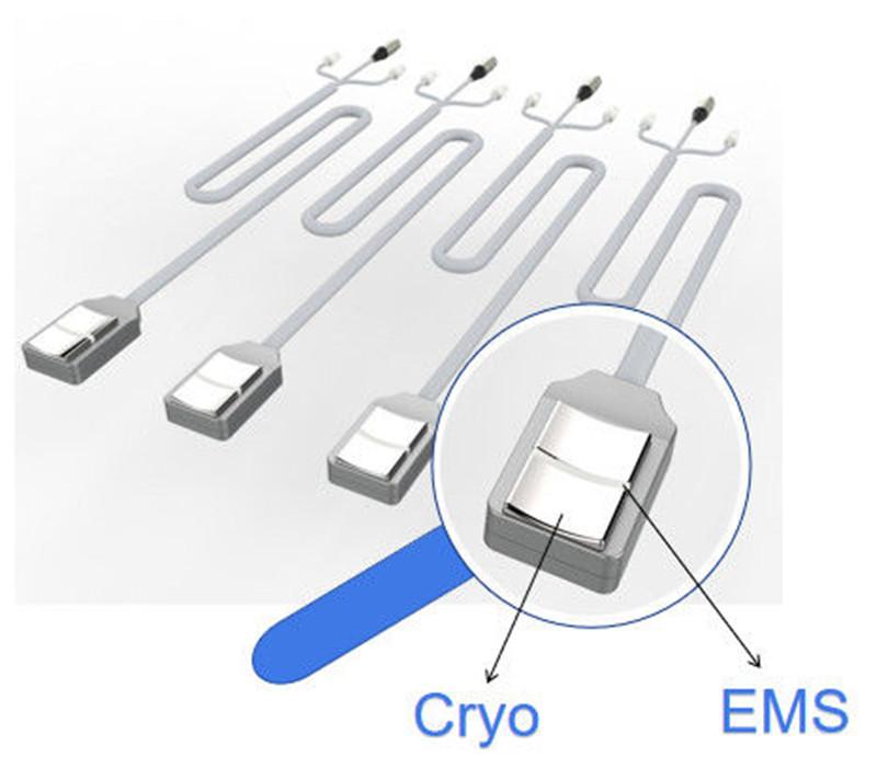 Машина Protable Cryolipolysis жирная замерзая для тела Cryo уменьшая домашнюю пользу