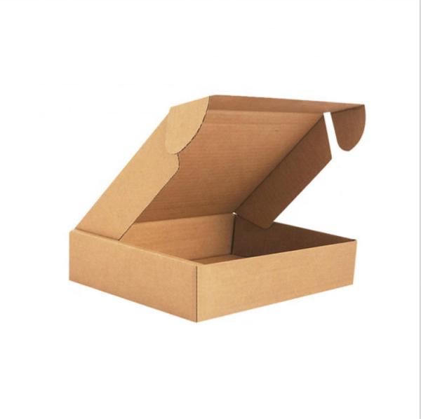 Durable corrugated cardboard boxes in various colors and sizes Brown packaging boxes