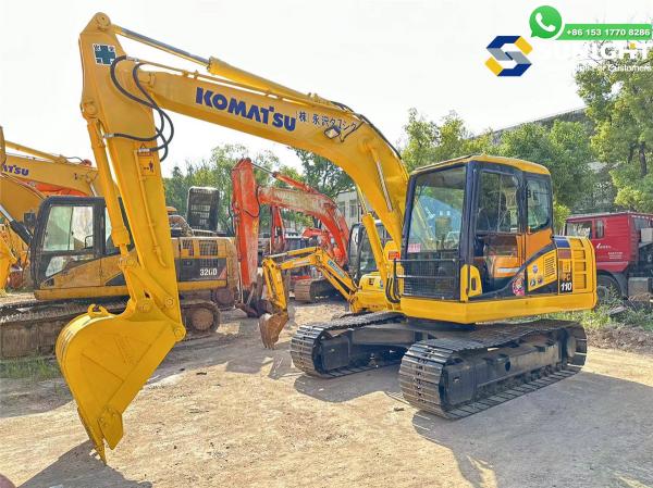 Excavatrice d'occasion de haute qualité Originale japonaise Komatsu Mini Excavatrice PC110 11Ton Petite excavatrice d'occasion à vendre