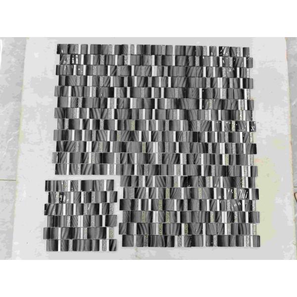 La mosaïque en verre mélangé en aluminium de style moderne