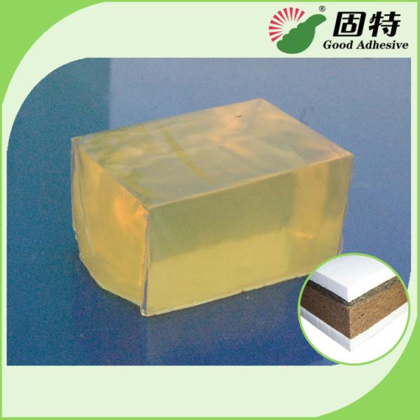 Good Bonding Strength Medium Setting Time Hot Melt Glue for Coating of Fabric Sponge