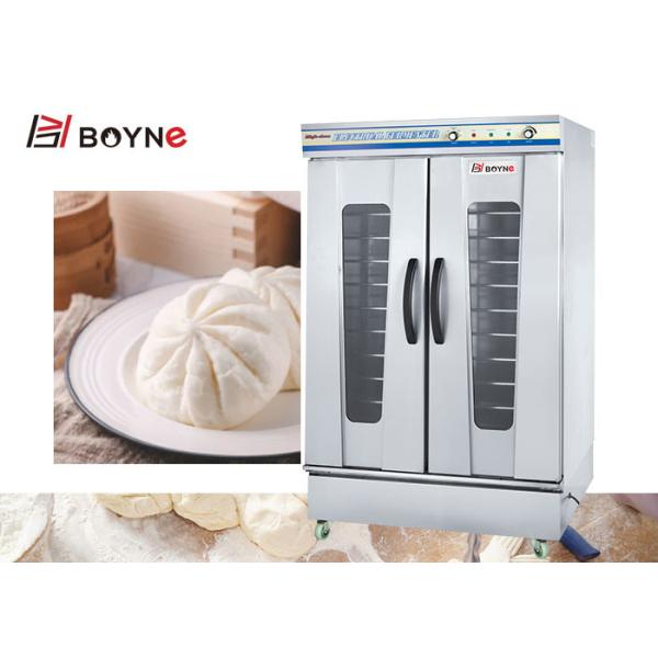 Коробка заквашивания подносов двойной двери 24 нержавеющей стали для магазина пекарни