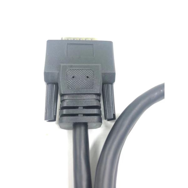 Male PVC Copper Replace Wire Harness DB15 Monitor Cable For Electronic Equipment