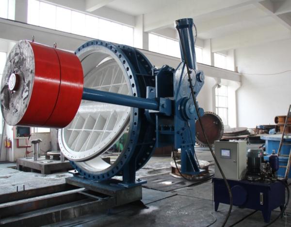 Long Pattern Hydraulic Butterfly Check Valve Inside Diameter 56 1400 mm