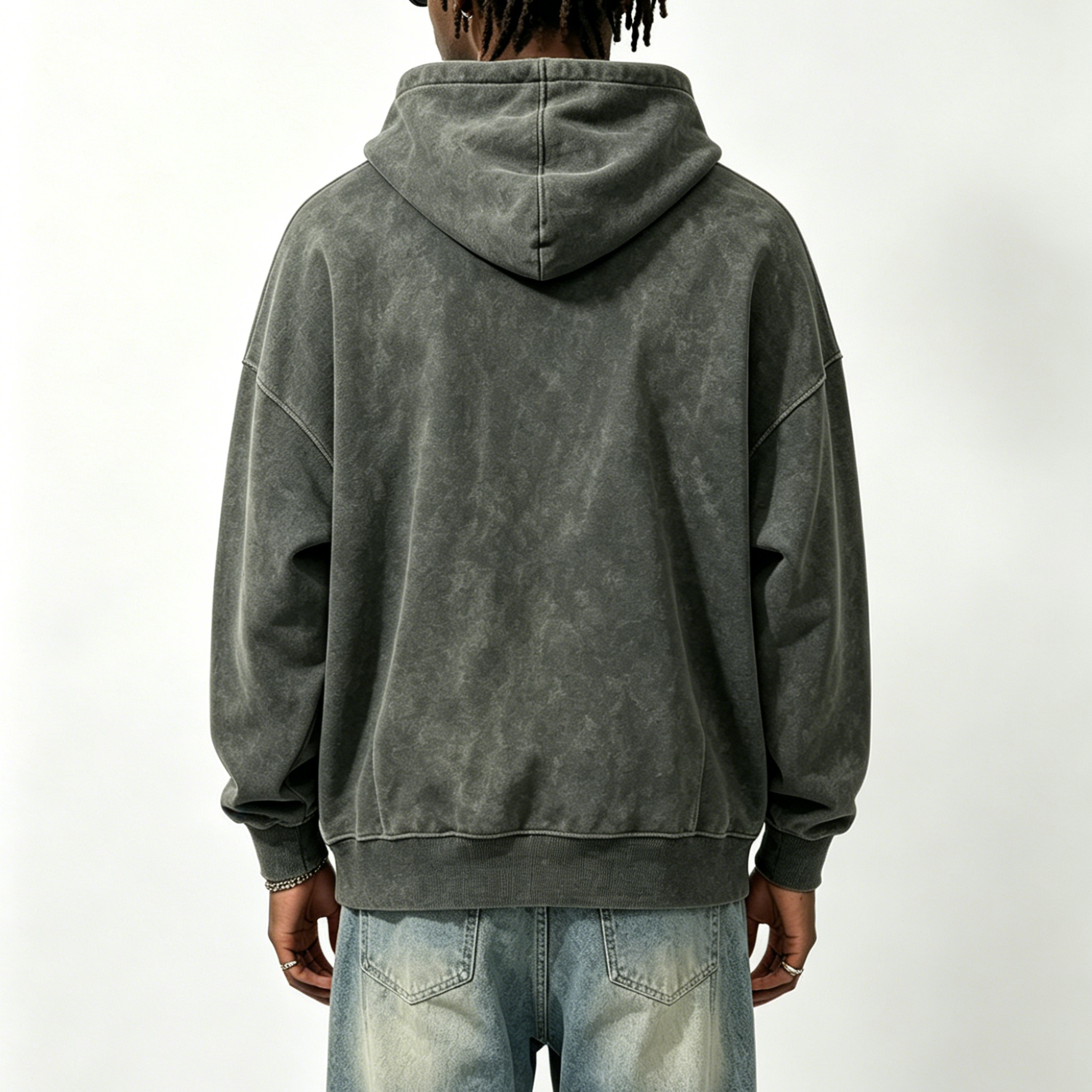 250GSM - 300GSM Oversized Streetwear Hoodie Oversized Men'S Crewneck Sweatshirt For Men