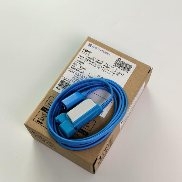 NIHON KOHDEN Пациентский монитор Пробный палец Взрослый SpO2 клип P225F Модель:TL-201T L 1.6m