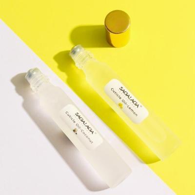 L'huile de cuticule de stylo à rouleaux naturelle revitalisante pour les ongles pour la peau endommagée et les ongles fins sans cruauté 10 ml Logo personnalisé