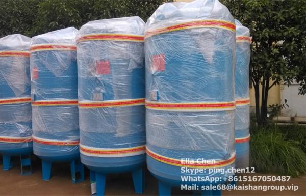 1000L industrial carbon steel air tank for stationary screw air compressor
