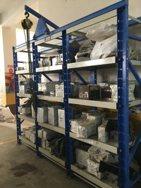 Professional Custom Plastic Auxiliary Machine Metal Storage Mould Rack Multi Layers