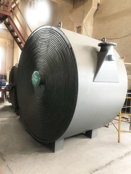 Withstand Voltage 0.6Mpa 200m² Non-Detachable Spiral Plate Heat Exchanger Carbon Steel Material
