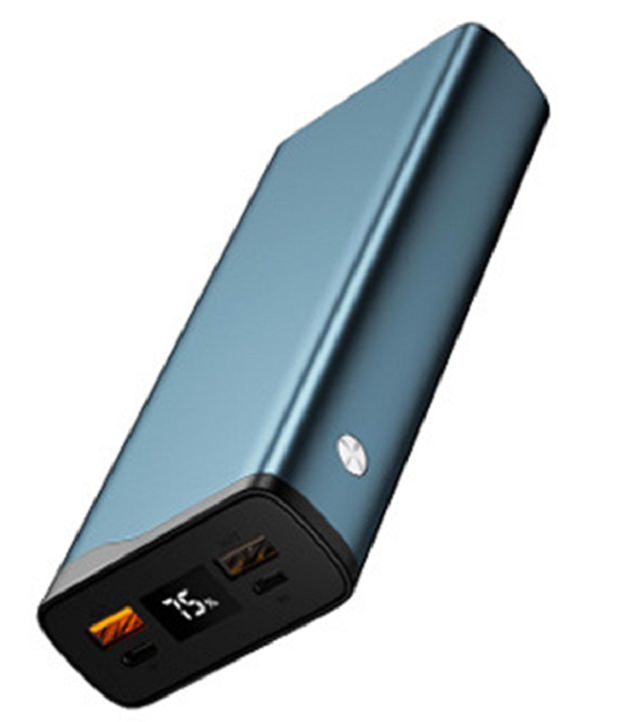 20,000mAh Aluminum Power Bank,PD 22.5W Fast Charging, Dual USB, Grey
