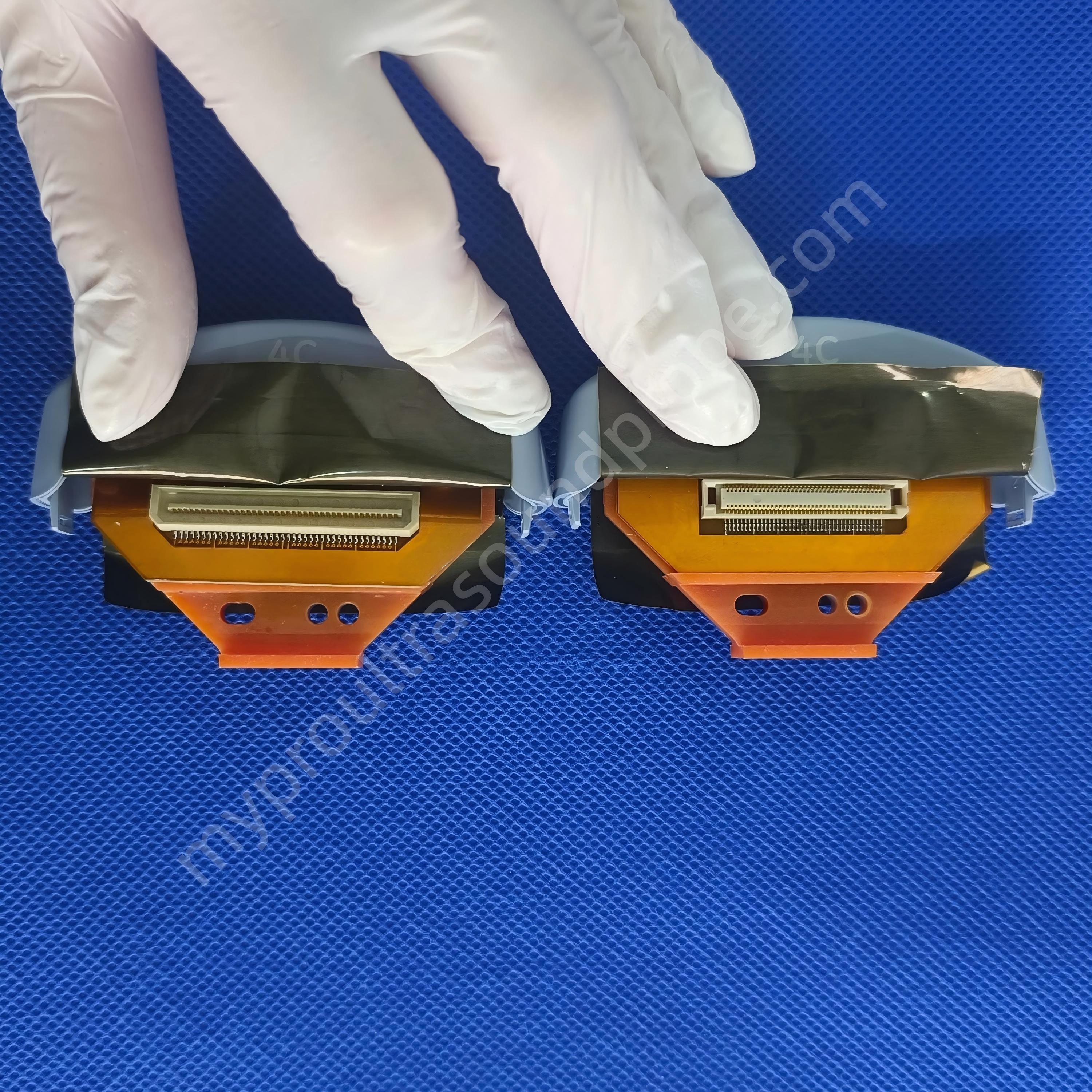 GE 4C Convex Ultrasound Probe with 3.5 MHz Frequency and 128 Elements Scanhead Acoustic Module