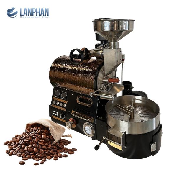 600g Coffee Roaster Small Stainless Steel Home Coffee Roaster Coffee Bean Bakery Equipment