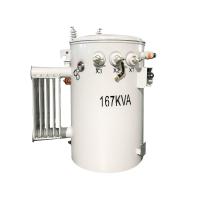 167kva Transformador montou em pólo de fase única Tipo CSP distribuição imersa em óleo