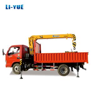 Construction Telescopic Boom Mobile Crane SQ3.2SK2Q With 8.4T.M Rated Lifting