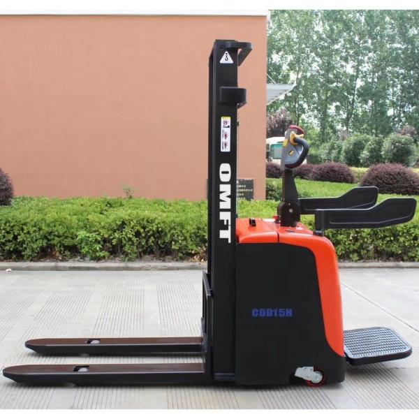 Electric Pallet Stacker Truck Jack with 1.5 Ton Load Capacity and 1500 Kg Weight
