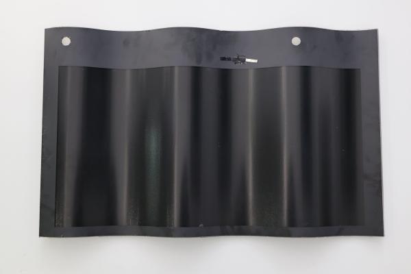 Stylish Architectural Curved Solar Roof Tiles BIPV Solar Tile Roof Shingles