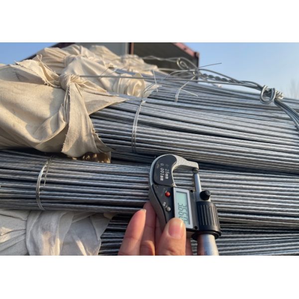 3.36mm thickness 2.28m long Galvanized Double Loop Quick Link Tie Wire for Paper and cardboard