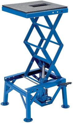 Manual de borracha da plataforma 360 libras de elevador pneumático da motocicleta