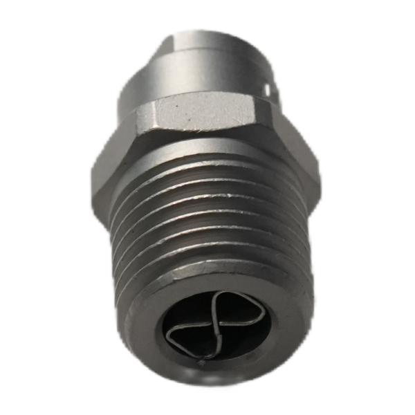 Buse haute pression en acier inoxydable 316 – Jet en éventail à 65° pour balayeuse Zoomlion, idéal pour le nettoyage des routes et l'élimination des taches
