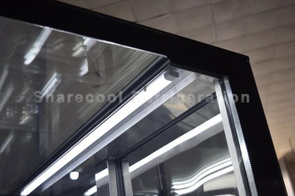 Stainless Steel 1.2m Chocolate Display Refrigerator With Storage Layer
