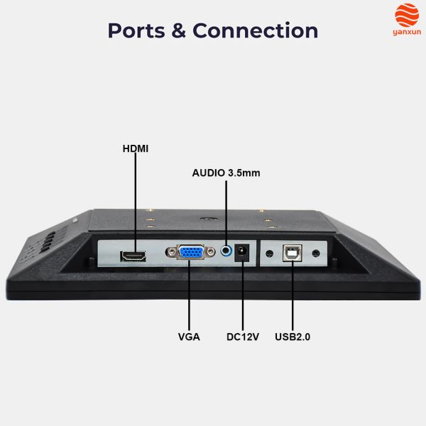 10.1” 10-Point Touch POS Machine  Windows 11 Pro/Android 11, Core i5/2GB RAM, 128GB/32GB Storage, Multi-Port Connectivity for Retail & Hospitality