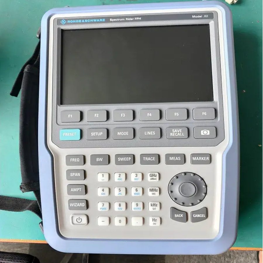 Rohde Schwarz FPH13 Handheld Spectrum Analyzer with 5 kHz to 13 GHz Range 7-inch Color Touchscreen and 6 Hours Battery Life