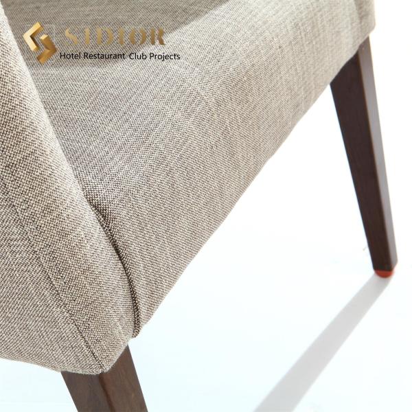 PU Dinning Chair, Hotel Dinning Chair, High Quality Dinning Chair, Hight Density Foam, PU Leather & Fabric Upholstery