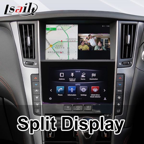 Lsailt Android Carplay Multimedia Video Interface for 2015-2020 Infiniti Q50 Q60 Q50s Q50L Q60S