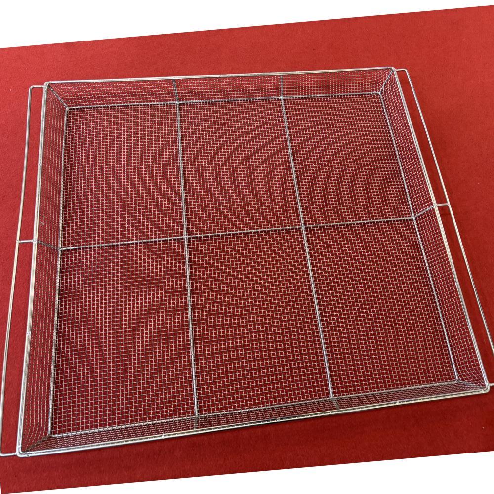 Standard Size Stainless Steel Wire Mesh Food Drying Tray Custom Made 600x400 mm