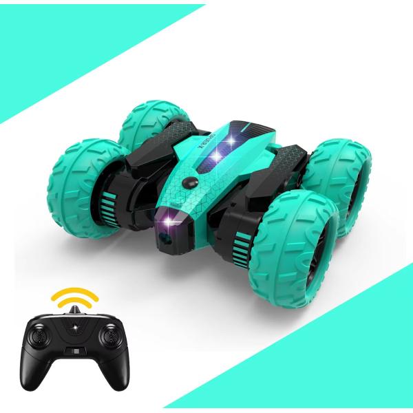 S-015 4wd 360 Degree Rotation Mini Rc Stunt Car 2.4ghz Remote Control Rc Car Electric Toy Rc Spray Roll Drift Car For Kids Gifts