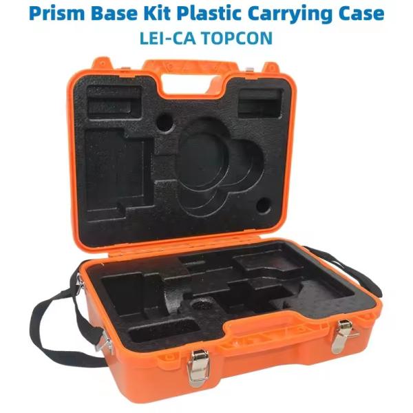 Prism Base Combo Durable Plastic Carrying Case for TOPCON LEICCA Survey System Total Station