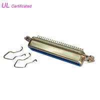 linha central 14 de 0.085in 24 UL habilitados de 36 50 Pin Centronic Solder Female Connectors