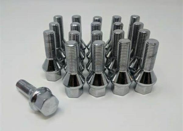 M12 M18 Aluminum Wheel Lug Bolt Hug Ball Al5052 Al6061 Al6063 Anodized Collar Bolt