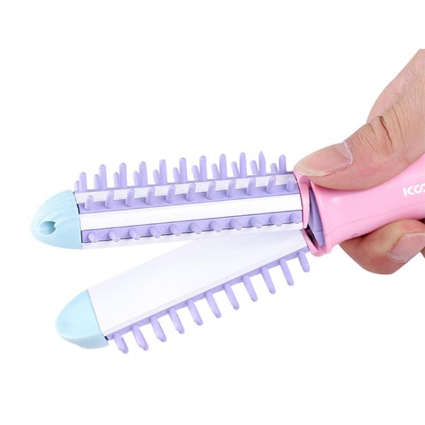 Ultralight керамические Curler волос и раскручиватель, 20W Frizzproof 3 в 1 щетке волос