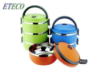 Safety Stainless Steel Bento Box Multi Layer Food Container Oxidation Resisting Steel