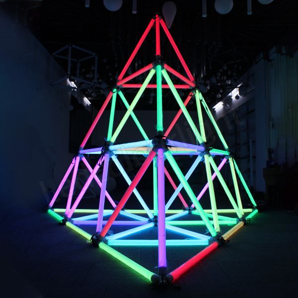 IP65 LED Pixel Cube DMX 3D Tube LED Tunnel Tube Light RGB Stage Lighting