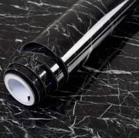 High Gloss Marble Membrane Film For Kitchen Cabinets Scratch-Resistant Laminate Film