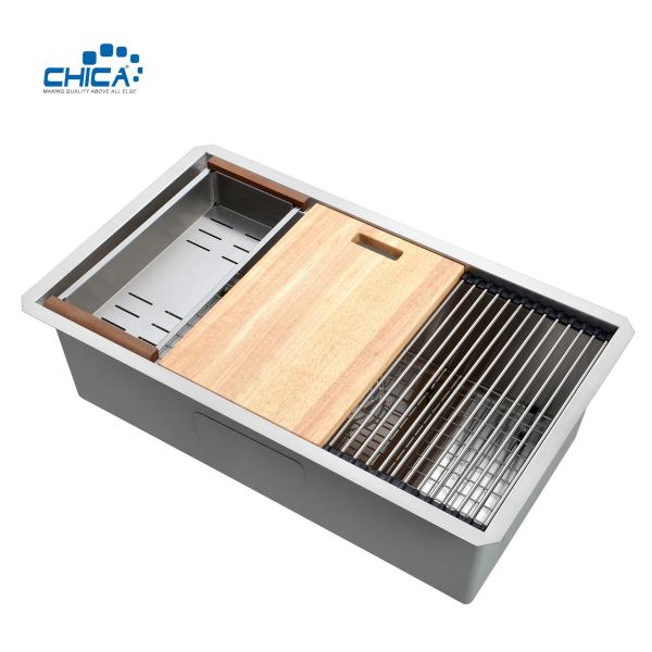 Quality Control Procedure Stainless Steel Sink Topmount Kitchen Sinks Handmade House Kitchen Sinks